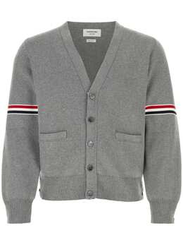 Thom Browne: Кардиган  Milano в полоску