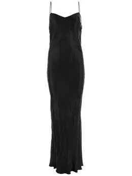 Saint Laurent: Шёлковое платье 