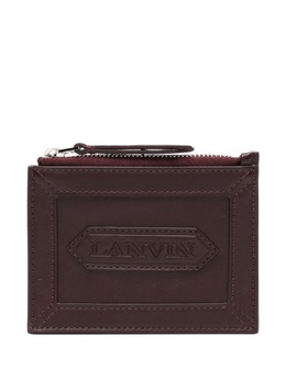 Lanvin: Бордовый кошелёк 