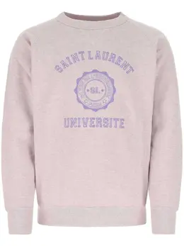 Saint Laurent: Розовый свитшот  Université