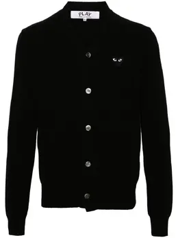 Comme Des Garçons Play: Кардиган  Heart из шерсти