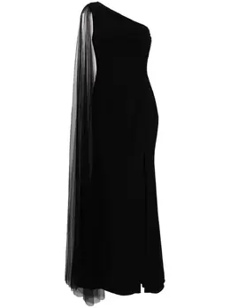 Marchesa Notte: Чёрный плащ 