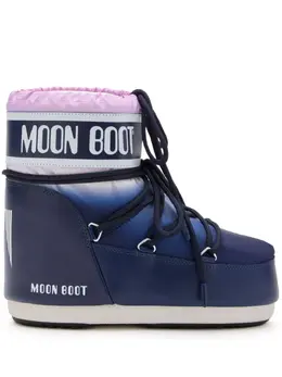 Moon Boot: Голубые ботинки 
