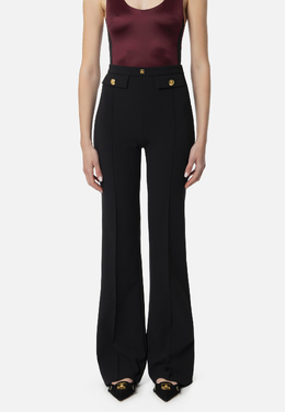 ELISABETTA FRANCHI: Чёрные брюки 