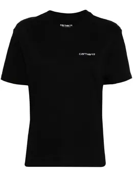 Carhartt WIP: Футболка  Script с вышивкой
