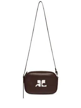 Courrèges: Коричневая сумка 