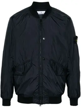 Stone Island: Куртка с воротником-стойкой 
