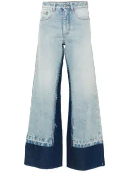 MM6 Maison Margiela: Голубые джинсы 