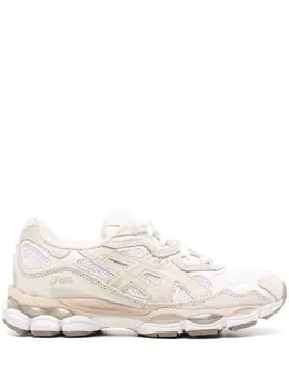 ASICS: Бежевые кроссовки  Gel