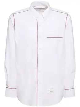 THOM BROWNE: Прямая рубашка 