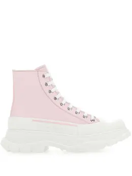 Alexander McQueen: Розовые ботинки  Tread Slick