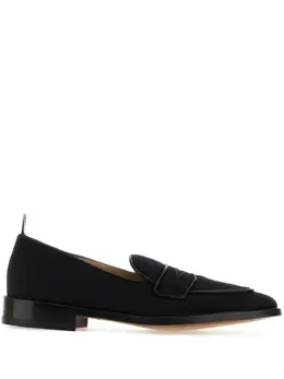 Thom Browne: Чёрные туфли  RWB