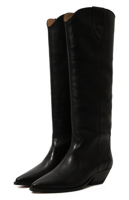 Isabel Marant: Чёрные сапоги  Denvee
