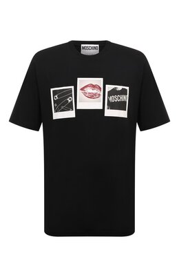 Moschino: Хлопковая футболка 