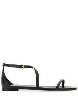 Alexander McQueen: Чёрные сандалии 