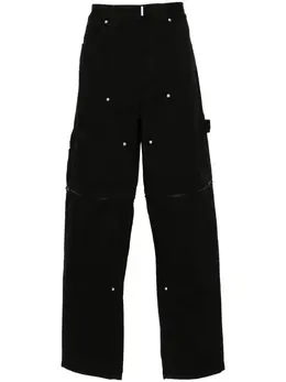 Givenchy: Чёрные джинсы  4G