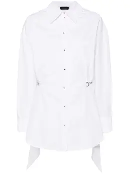 Mugler: Платья-рубашки 