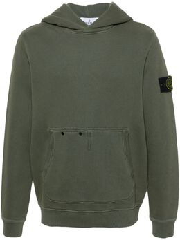 Stone Island: Зелёная толстовка  Compass
