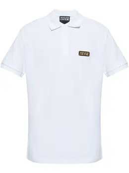 Versace Jeans Couture: Белое поло 