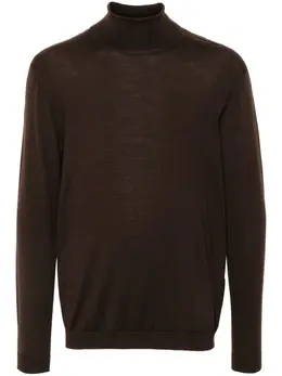 Lardini: Коричневый свитер 