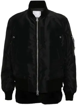 sacai: Чёрная куртка 
