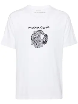 Maharishi: Белая футболка 