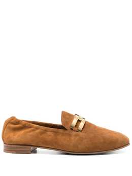 Aquazzura: Коричневые лоферы 