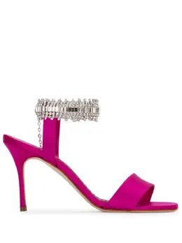 Manolo Blahnik: Розовые сандалии 