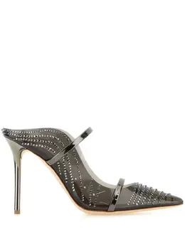 Malone Souliers: Чёрные сабо 