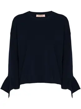 TWINSET: Голубой свитер 