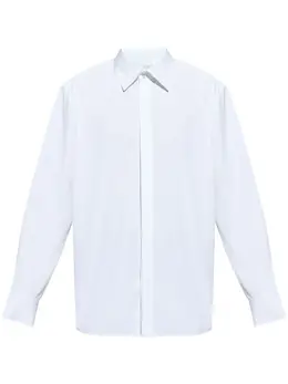 Saint Laurent: Хлопковая рубашка 