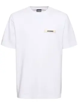 JACQUEMUS: Хлопковая футболка 