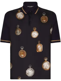 Dolce & Gabbana: Часы с принтом 