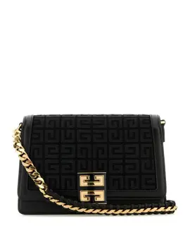 Givenchy: Чёрная сумка  4G
