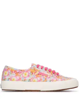 Superga: Розовые кроссовки 