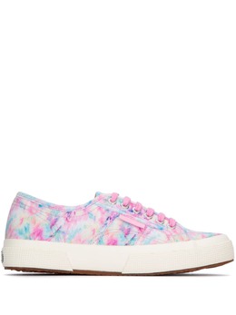 Superga: Многоцветные кроссовки 