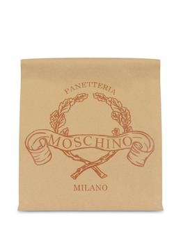 Moschino: Клатч с принтом 