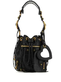 Balenciaga: Чёрная сумка  Le Cagole