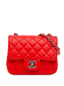CHANEL Pre-Owned: Красная сумка через плечо 
