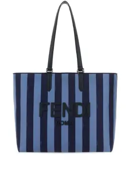 FENDI: Светлая сумка-шоппер  Pequin