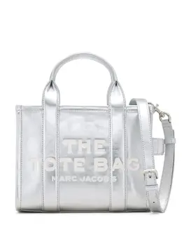 Marc Jacobs: Серебристая сумка-шоппер  The