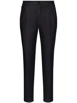 Dolce & Gabbana: Чёрные джинсы 