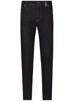 Dolce & Gabbana: Чёрные джинсы 