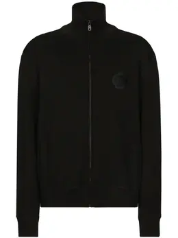 Dolce & Gabbana: Чёрный кардиган 