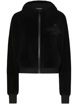Dolce & Gabbana: Чёрная толстовка 