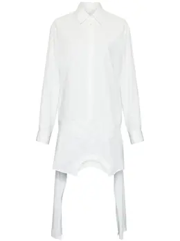MM6 Maison Margiela: Хлопковая рубашка 