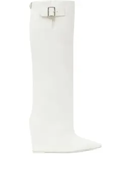 Courrèges: Белые ботинки 