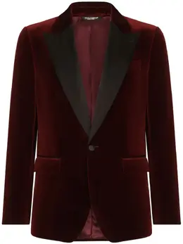 Dolce & Gabbana: Однобортные пиджаки  Velvet