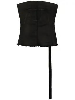 Rick Owens DRKSHDW: Чёрный топ 
