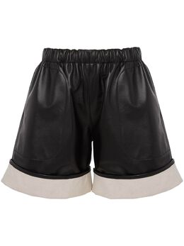 JW Anderson: Кожаные шорты 